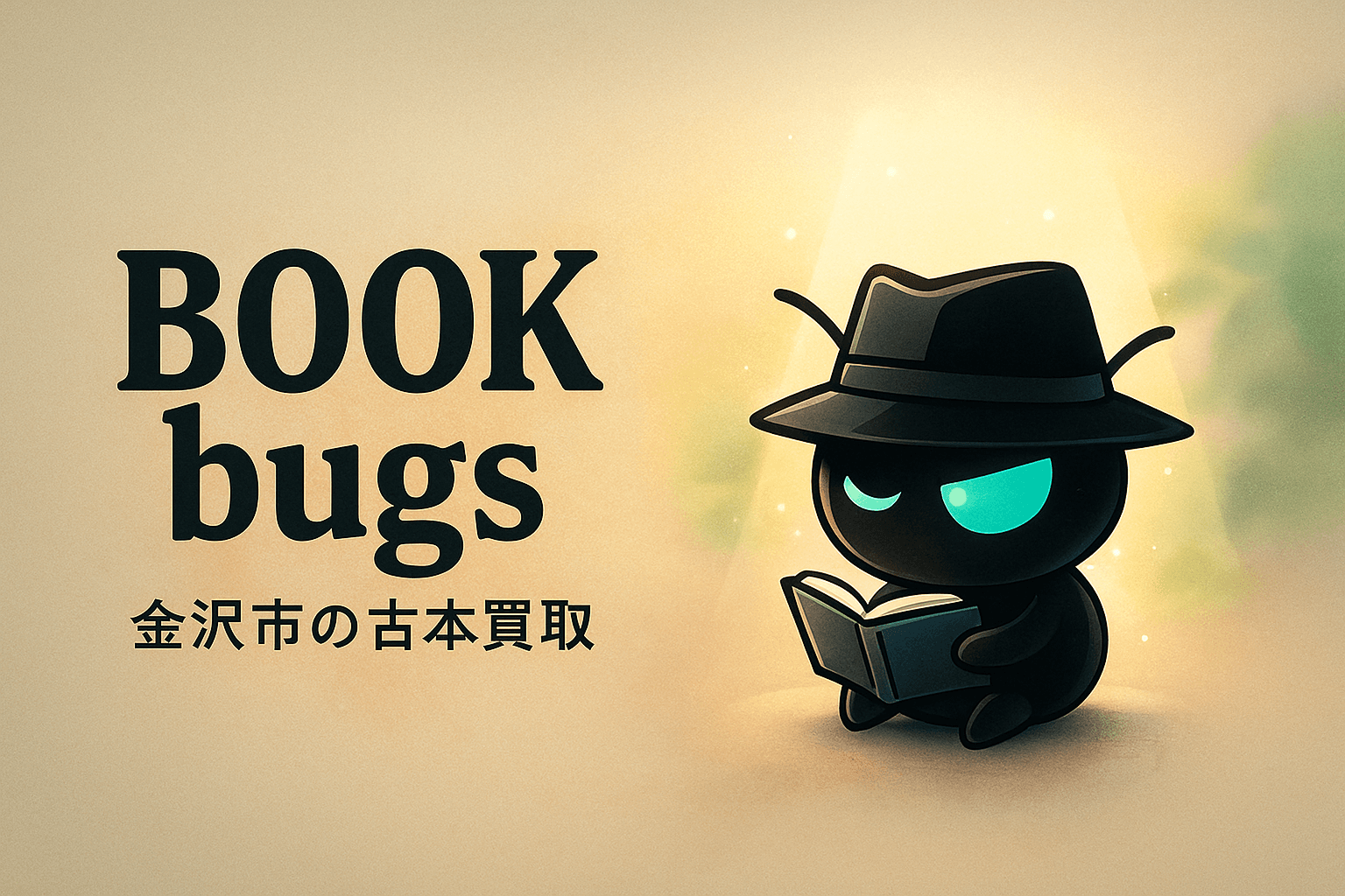 金沢市の古本買取を案内するバグ蔵｜BOOK bugs